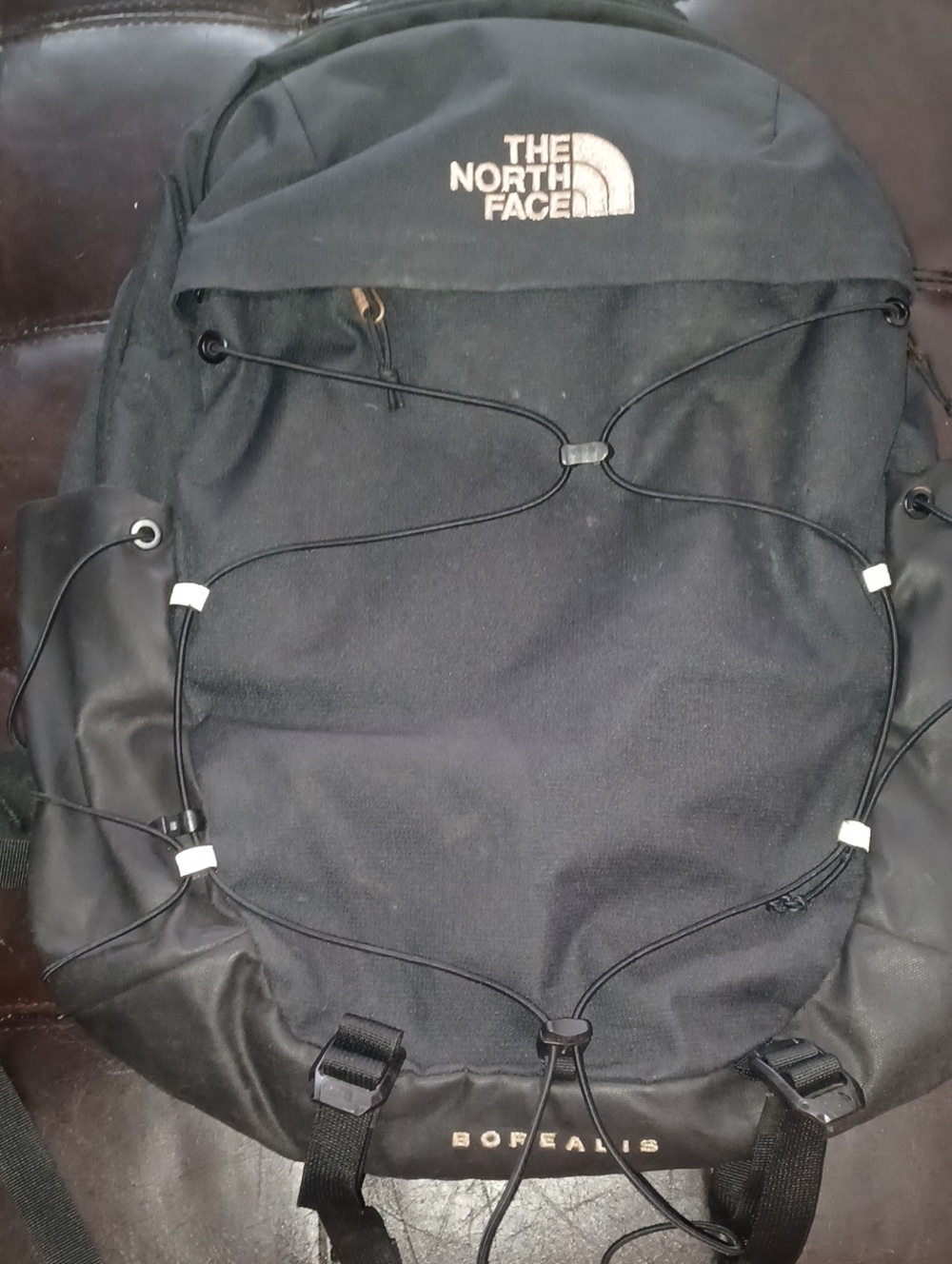 North Face Women's Borealis Luxe Backpack Black & Rose Gold